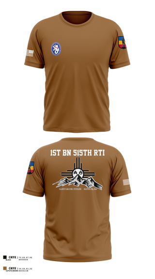 Short Sleeve Performance Shirt, 1st BN 515th RTI, Army, Teamtime, Team time, sublimation, custom sports apparel, team uniforms, spirit wear, spiritwear, sports uniforms, custom shirts, team store, custom team store, fundraiser sports, apparel fundraiser