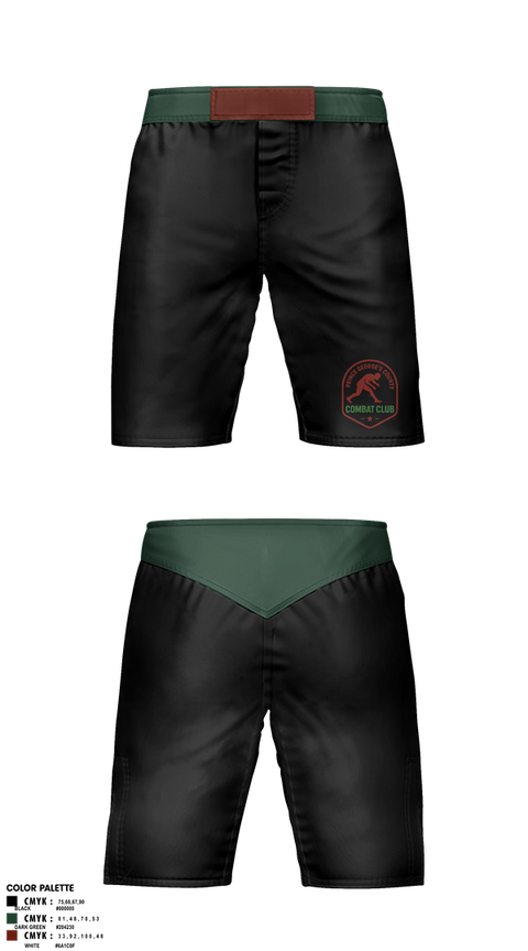 Fight Shorts, Pg Combat club, Wrestling, Teamtime, Team time, sublimation, custom sports apparel, team uniforms, spirit wear, spiritwear, sports uniforms, custom shirts, team store, custom team store, fundraiser sports, apparel fundraiser