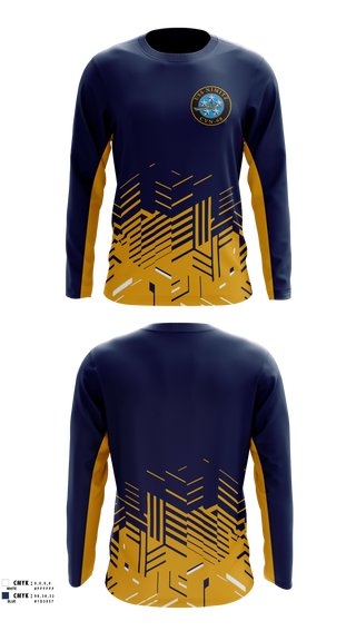 Long Sleeve Performance Shirt, USS NIMITZ, Men's Soccer, Teamtime, Team time, sublimation, custom sports apparel, team uniforms, spirit wear, spiritwear, sports uniforms, custom shirts, team store, custom team store, fundraiser sports, apparel fundraiser