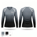 Stars Women's Long Sleeve V-neck Shirt - 1
