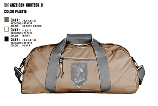 Duffle Bag, 1-222 Aviaition Regiment, Army, Teamtime, Team time, sublimation, custom sports apparel, team uniforms, spirit wear, spiritwear, sports uniforms, custom shirts, team store, custom team store, fundraiser sports, apparel fundraiser