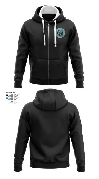 Titans 72220238 Zip Hoodie - 55