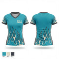 Nine is Enough 17675622 Women's Short Sleeve V-neck Shirt - 1