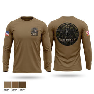 Long Sleeve Performance Shirt, Pharmacy colts, Army, Teamtime, Team time, sublimation, custom sports apparel, team uniforms, spirit wear, spiritwear, sports uniforms, custom shirts, team store, custom team store, fundraiser sports, apparel fundraiser