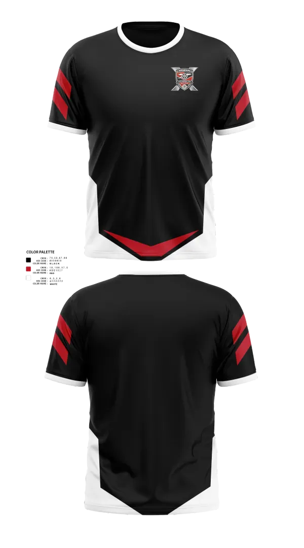 AYSO Region 1398 Arsenal 46301303 Old School Cotton Feel Shirt - 21