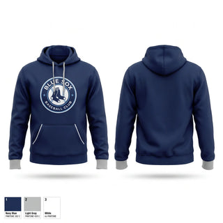 Hoodie, Indy Blue Sox, Baseball, Teamtime, Team time, sublimation, custom sports apparel, team uniforms, spirit wear, spiritwear, sports uniforms, custom shirts, team store, custom team store, fundraiser sports, apparel fundraiser