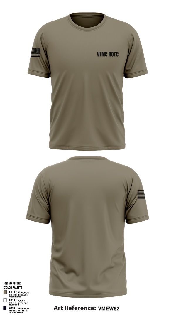 Short Sleeve Performance Shirt, VFMC ROTC, , Teamtime, Team time, sublimation, custom sports apparel, team uniforms, spirit wear, spiritwear, sports uniforms, custom shirts, team store, custom team store, fundraiser sports, apparel fundraiser