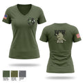 Fugitive operations 926546 Women's Short Sleeve V-neck Shirt - 1