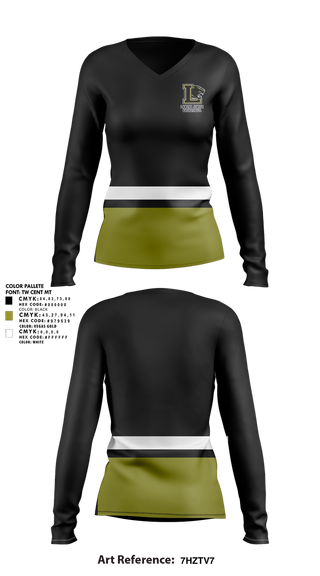 Womens Long Sleeve Vneck Shirt, Lanett Junior High School Basketball, Women's Basketball, Teamtime, Team time, sublimation, custom sports apparel, team uniforms, spirit wear, spiritwear, sports uniforms, custom shirts, team store, custom team store, fundraiser sports, apparel fundraiser