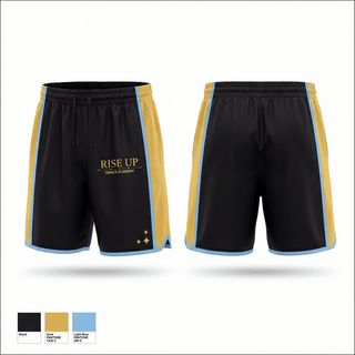 Athletic Shorts With Pockets, Rise Up Dance Academy, Cheer, Teamtime, Team time, sublimation, custom sports apparel, team uniforms, spirit wear, spiritwear, sports uniforms, custom shirts, team store, custom team store, fundraiser sports, apparel fundraiser