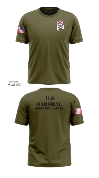 Old School Cotton Feel Shirt, USMS N/AL, Police, Teamtime, Team time, sublimation, custom sports apparel, team uniforms, spirit wear, spiritwear, sports uniforms, custom shirts, team store, custom team store, fundraiser sports, apparel fundraiser