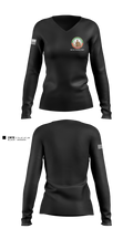 2500 TLD Women's Long Sleeve V-neck Shirt - 3