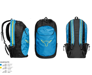 Gear Bag, Longhorns, Women's Volleyball, Teamtime, Team time, sublimation, custom sports apparel, team uniforms, spirit wear, spiritwear, sports uniforms, custom shirts, team store, custom team store, fundraiser sports, apparel fundraiser