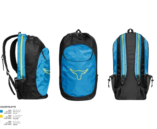 Gear Bag, Longhorns, Women's Volleyball, Teamtime, Team time, sublimation, custom sports apparel, team uniforms, spirit wear, spiritwear, sports uniforms, custom shirts, team store, custom team store, fundraiser sports, apparel fundraiser