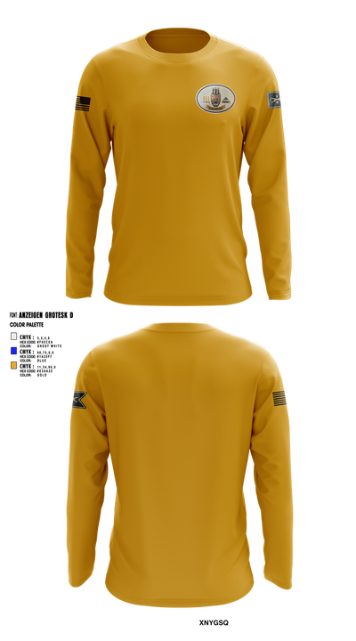 2nd Plt, Doghouse Company, 1/3 TOG 80089099 Long Sleeve Performance Shirt 3