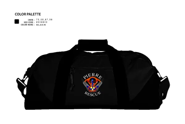 Duffle Bag, Pierre Rescue, , Teamtime, Team time, sublimation, custom sports apparel, team uniforms, spirit wear, spiritwear, sports uniforms, custom shirts, team store, custom team store, fundraiser sports, apparel fundraiser