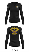 Echo company 1-7 ADA 73357561 Women's Long Sleeve V-neck Shirt - 37