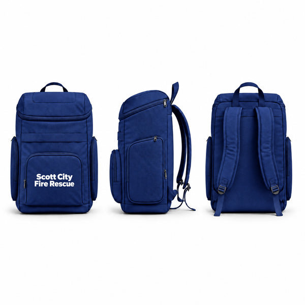 Gear Bag, Scott City Fire Rescue, Fire Department, Teamtime, Team time, sublimation, custom sports apparel, team uniforms, spirit wear, spiritwear, sports uniforms, custom shirts, team store, custom team store, fundraiser sports, apparel fundraiser
