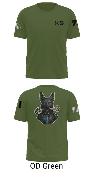 Willoughby K9 40647352 Old School Cotton Feel Shirt - 48