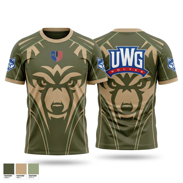 Football Jersey, UWG. Wolves, , Teamtime, Team time, sublimation, custom sports apparel, team uniforms, spirit wear, spiritwear, sports uniforms, custom shirts, team store, custom team store, fundraiser sports, apparel fundraiser