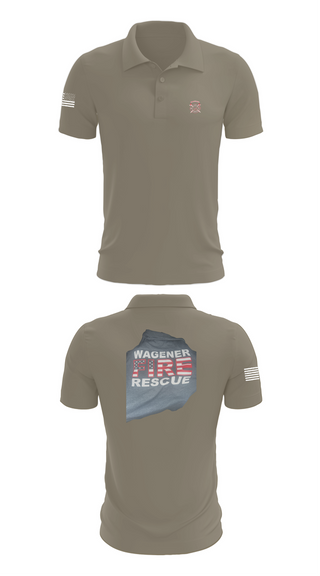 Short Sleeve Performance Polo, Wagener Fire Department, Fire Department, Teamtime, Team time, sublimation, custom sports apparel, team uniforms, spirit wear, spiritwear, sports uniforms, custom shirts, team store, custom team store, fundraiser sports, apparel fundraiser
