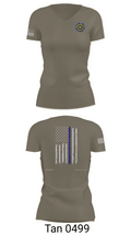 Randolph county sheriff 33308103 Women's Short Sleeve V-neck Shirt - 6
