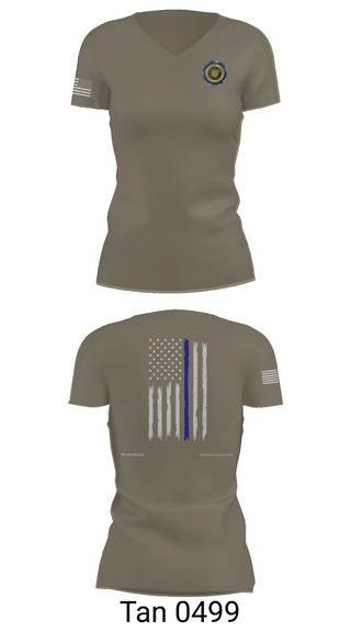 Womens Short Sleeve Vneck Shirt, Randolph county sheriff, Police, Teamtime, Team time, sublimation, custom sports apparel, team uniforms, spirit wear, spiritwear, sports uniforms, custom shirts, team store, custom team store, fundraiser sports, apparel fundraiser