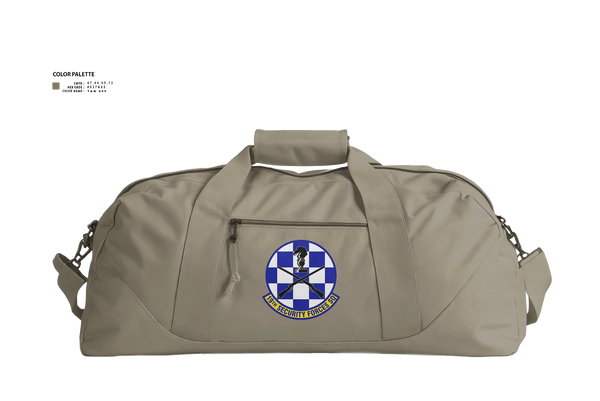 Duffle Bag, 19th Security Forces Squadron, Air Force, Teamtime, Team time, sublimation, custom sports apparel, team uniforms, spirit wear, spiritwear, sports uniforms, custom shirts, team store, custom team store, fundraiser sports, apparel fundraiser