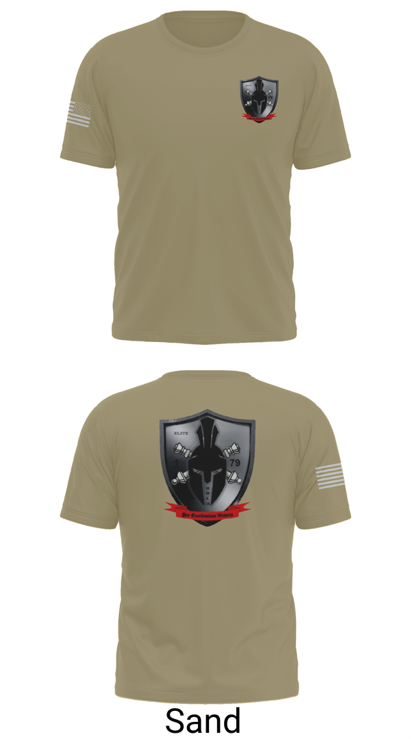 Short Sleeve Performance Shirt, E/1-79 FA, , Teamtime, Team time, sublimation, custom sports apparel, team uniforms, spirit wear, spiritwear, sports uniforms, custom shirts, team store, custom team store, fundraiser sports, apparel fundraiser