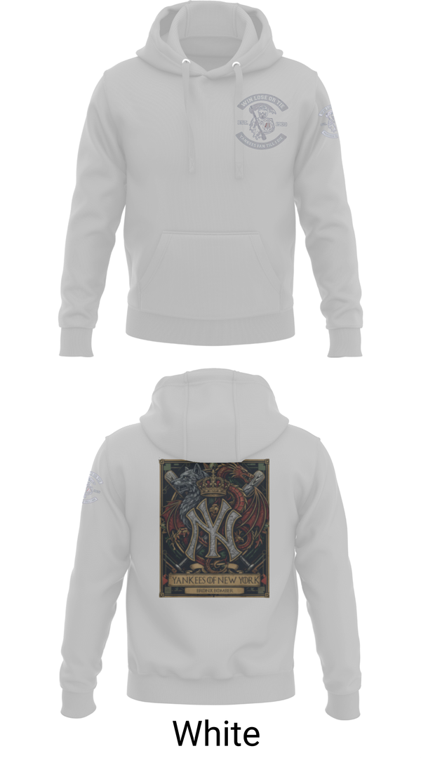 Hoodie, New York Yankees, Baseball, Teamtime, Team time, sublimation, custom sports apparel, team uniforms, spirit wear, spiritwear, sports uniforms, custom shirts, team store, custom team store, fundraiser sports, apparel fundraiser