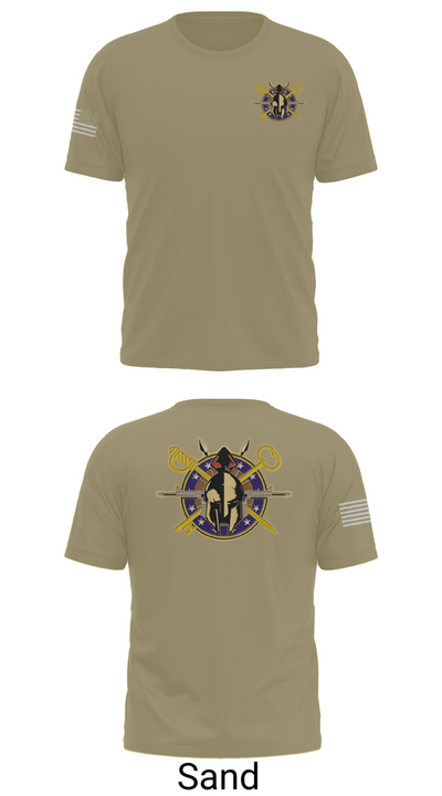 A Company 68th DSSB 4ID 10544228 Short Sleeve Performance Shirt - 96