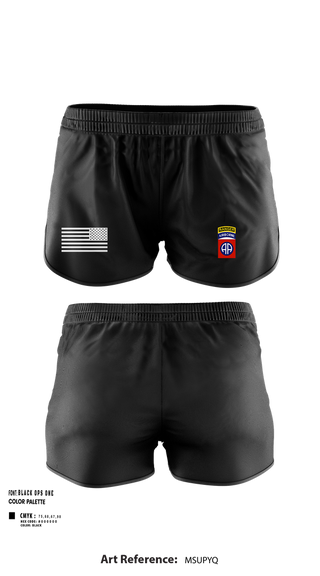 Ranger Panties, 82nd airborne Division, , Teamtime, Team time, sublimation, custom sports apparel, team uniforms, spirit wear, spiritwear, sports uniforms, custom shirts, team store, custom team store, fundraiser sports, apparel fundraiser
