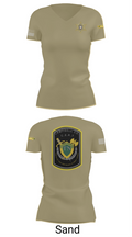 C.C.S.O. CERT 25474985 Women's Short Sleeve V-neck Shirt - 84