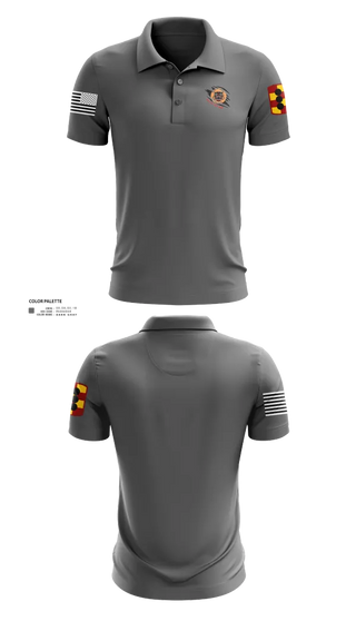 Short Sleeve Performance Polo, 434th FA BDE H2F, Army, Teamtime, Team time, sublimation, custom sports apparel, team uniforms, spirit wear, spiritwear, sports uniforms, custom shirts, team store, custom team store, fundraiser sports, apparel fundraiser