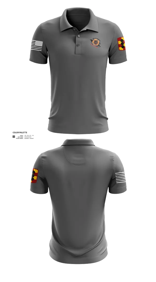 Short Sleeve Performance Polo, 434th FA BDE H2F, Army, Teamtime, Team time, sublimation, custom sports apparel, team uniforms, spirit wear, spiritwear, sports uniforms, custom shirts, team store, custom team store, fundraiser sports, apparel fundraiser