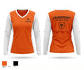 Crosspoint Guardians Women's Long Sleeve V-neck Shirt - 10