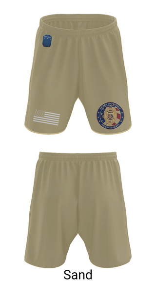 Athletic Shorts With Pockets, Cayce Police K9, , Teamtime, Team time, sublimation, custom sports apparel, team uniforms, spirit wear, spiritwear, sports uniforms, custom shirts, team store, custom team store, fundraiser sports, apparel fundraiser