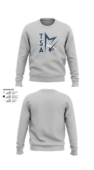Crew Neck Sweatshirt, Tri Star Athletics, Men's Basketball, Teamtime, Team time, sublimation, custom sports apparel, team uniforms, spirit wear, spiritwear, sports uniforms, custom shirts, team store, custom team store, fundraiser sports, apparel fundraiser