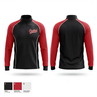 Quarter Zip Jacket, CGGLL, Baseball, Teamtime, Team time, sublimation, custom sports apparel, team uniforms, spirit wear, spiritwear, sports uniforms, custom shirts, team store, custom team store, fundraiser sports, apparel fundraiser