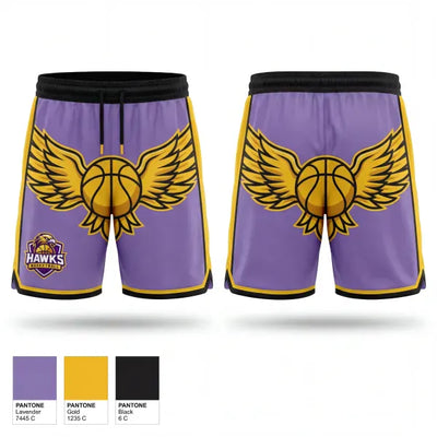 Hawks Basketball 10894422 Athletic Shorts With Pockets - 1