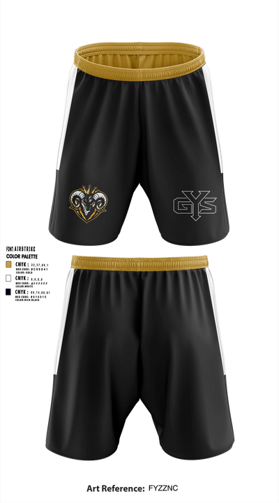 GYS 27849483 Athletic Shorts With Pockets - 6