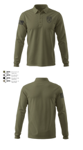 Glencoe Investigations 10943642 Long Sleeve Performance Polo - 1
