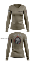 631st ESC Women's Long Sleeve V-neck Shirt - 11