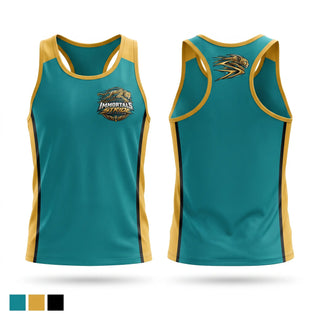 Mens Track Singlet, Inland Immortals STRIDE, Track & Field, Teamtime, Team time, sublimation, custom sports apparel, team uniforms, spirit wear, spiritwear, sports uniforms, custom shirts, team store, custom team store, fundraiser sports, apparel fundraiser