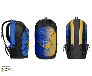 Gear Bag, St Francis Borgia High School Wrestling, Wrestling, Teamtime, Team time, sublimation, custom sports apparel, team uniforms, spirit wear, spiritwear, sports uniforms, custom shirts, team store, custom team store, fundraiser sports, apparel fundraiser