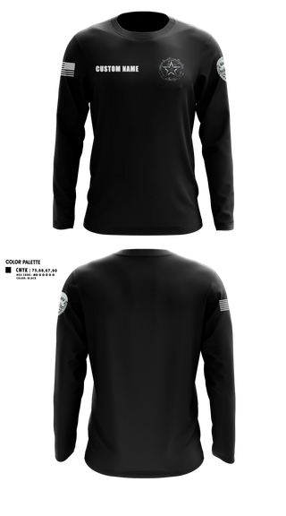 Long Sleeve Performance Shirt, Lonestar Security and Investigations, LLC, Police, Teamtime, Team time, sublimation, custom sports apparel, team uniforms, spirit wear, spiritwear, sports uniforms, custom shirts, team store, custom team store, fundraiser sports, apparel fundraiser