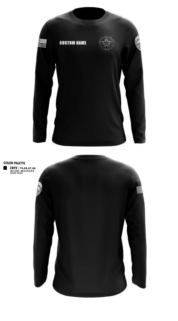 Long Sleeve Performance Shirt, Lonestar Security and Investigations, LLC, Police, Teamtime, Team time, sublimation, custom sports apparel, team uniforms, spirit wear, spiritwear, sports uniforms, custom shirts, team store, custom team store, fundraiser sports, apparel fundraiser