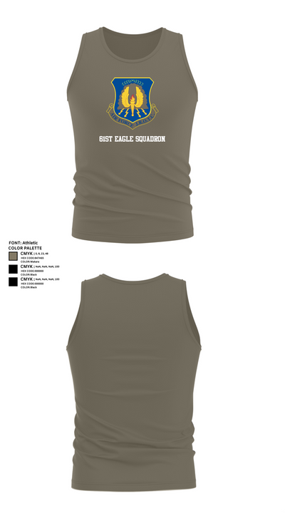 61st Eagle Squadron 97099286 Tank Top - 79