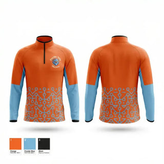 Quarter Zip Jacket, Florida Yetis, Ice Hockey, Teamtime, Team time, sublimation, custom sports apparel, team uniforms, spirit wear, spiritwear, sports uniforms, custom shirts, team store, custom team store, fundraiser sports, apparel fundraiser