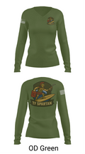 Task Force Spartan 82789422 Women's Long Sleeve V-neck Shirt - 57